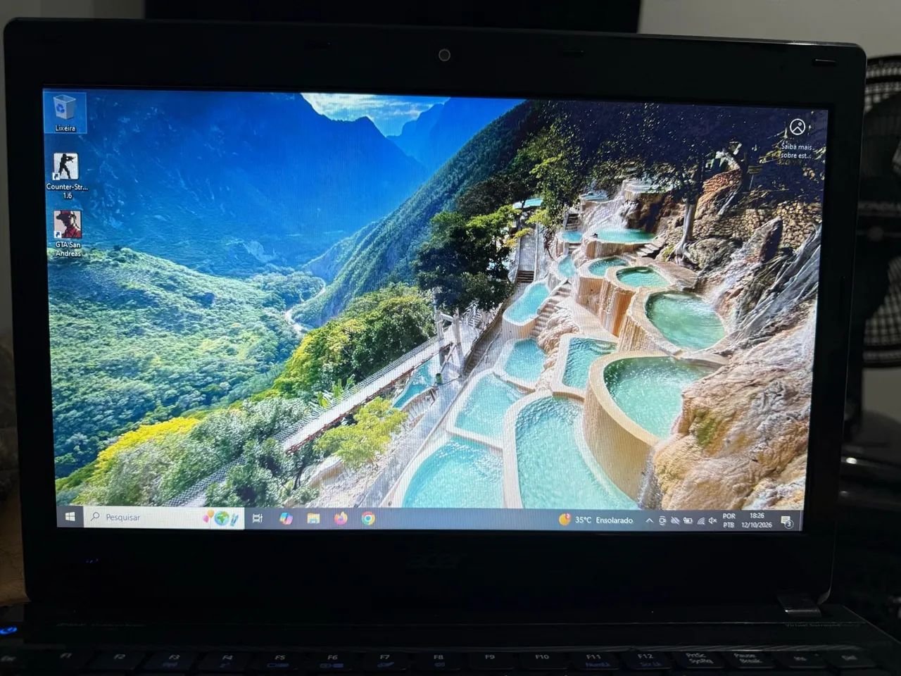 Notebook Acer R$ 800,00 - Foto 2