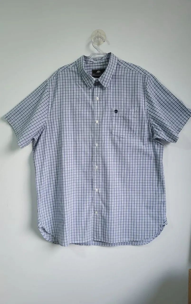 Camisa Xadrez Timberland  tam GG