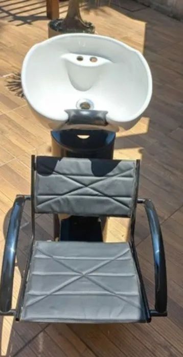 Lavatório para salão com cadeira - Foto 2