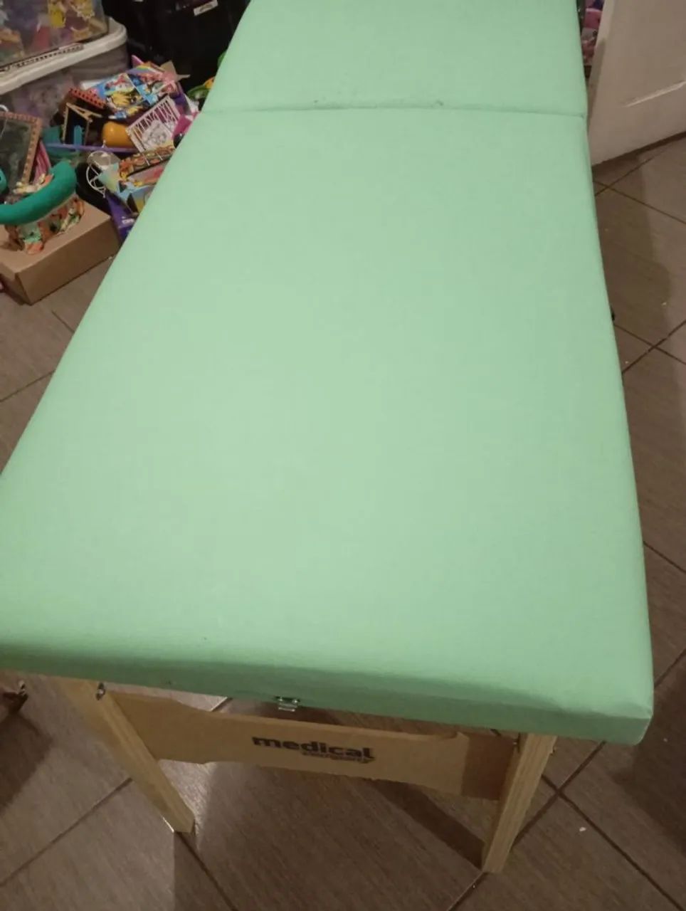 Maca Maleta verde água - Oferta imperdível 