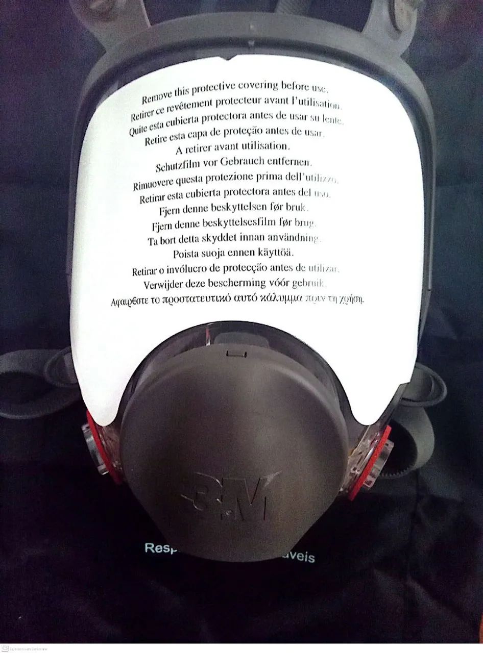 RESPIRADOR FACIAL INTEIRA 3M - Foto 2