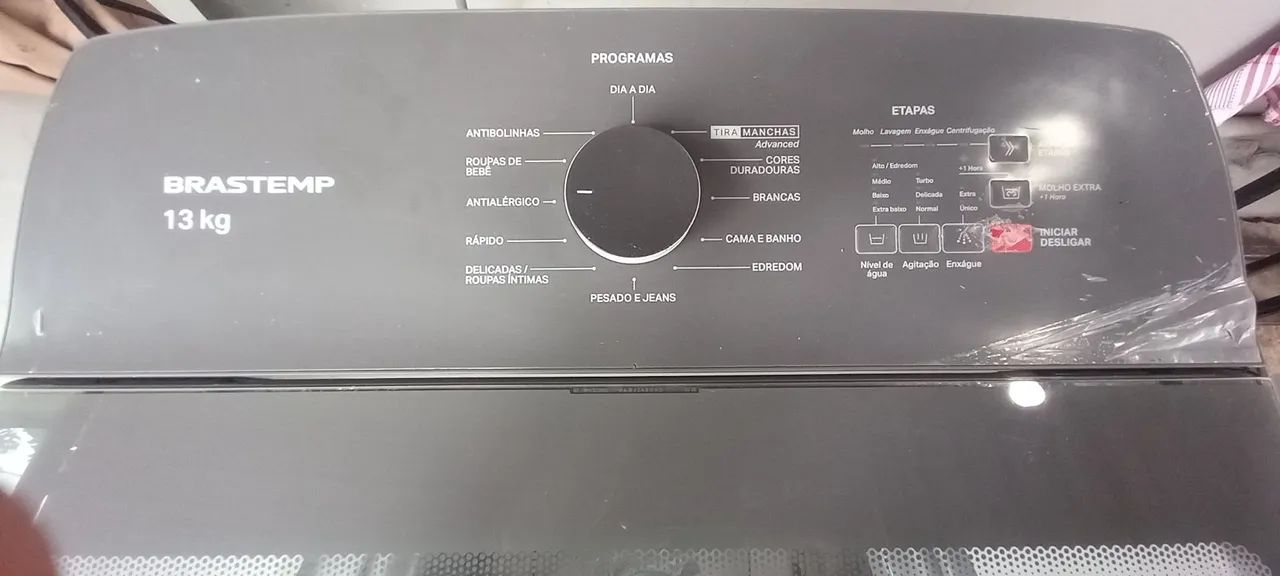 Máquina de lavar brastemp 13 kg nova, com garantia de fábrica e estendida - Foto 3
