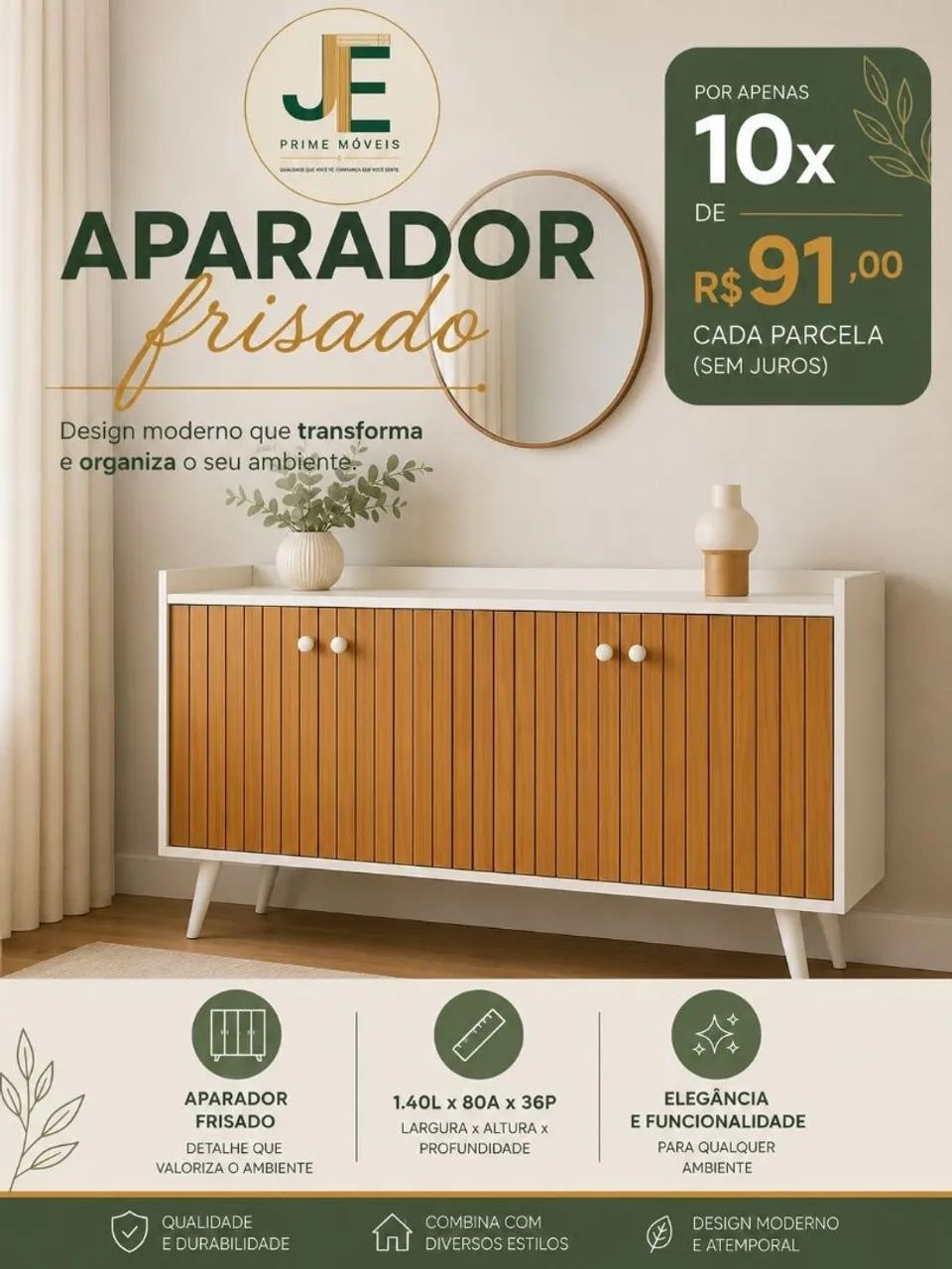 Aparador em mdf
