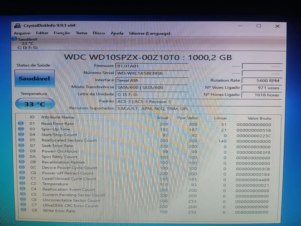 HD De Notebook 1TB . - Foto 3