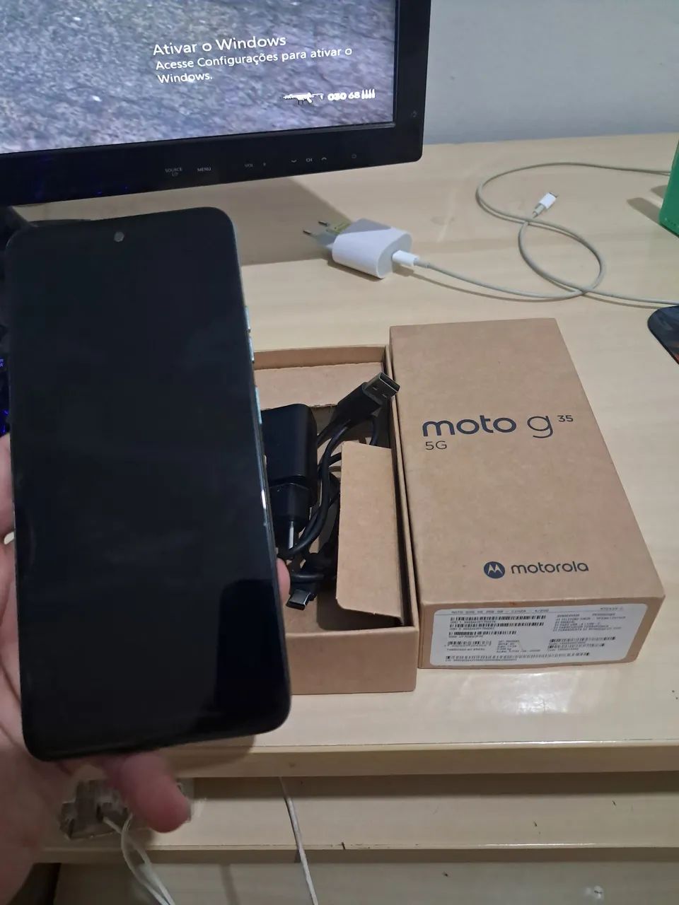 Vendo celular moto G35 256gigas 5g