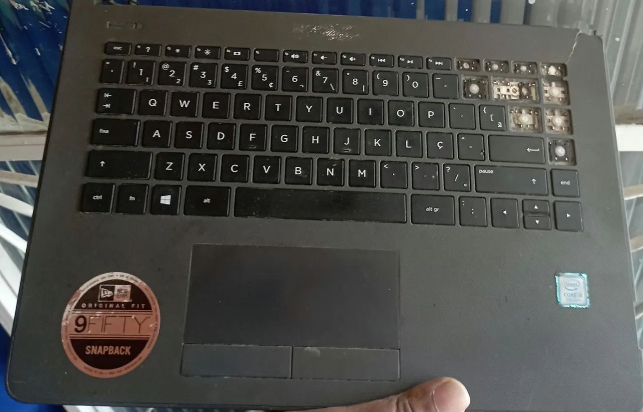 Placa Mãe Notebook HP 240 G6 i5 + Fonte + Cooler (Tudo Funcionando) - Foto 3