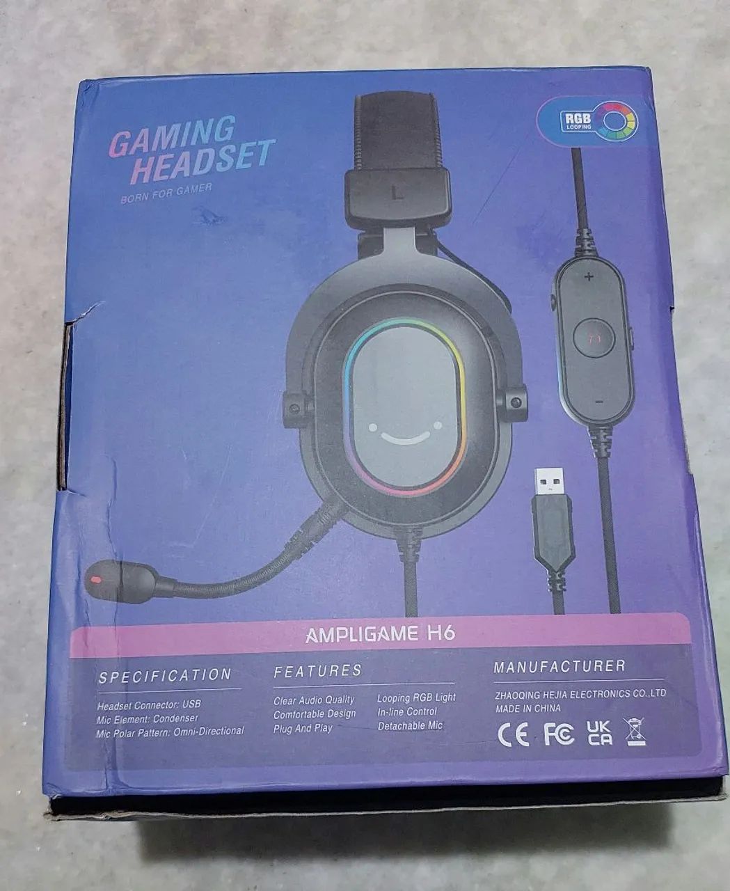 Headset Gamer Ampligame H6 - Foto 2