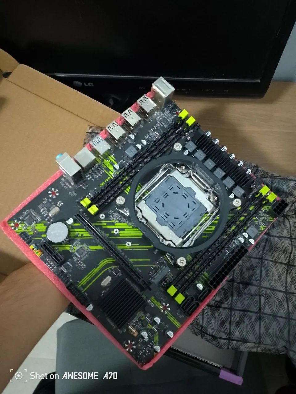 Placa-mãe Machinist X99 PR9 NOVA