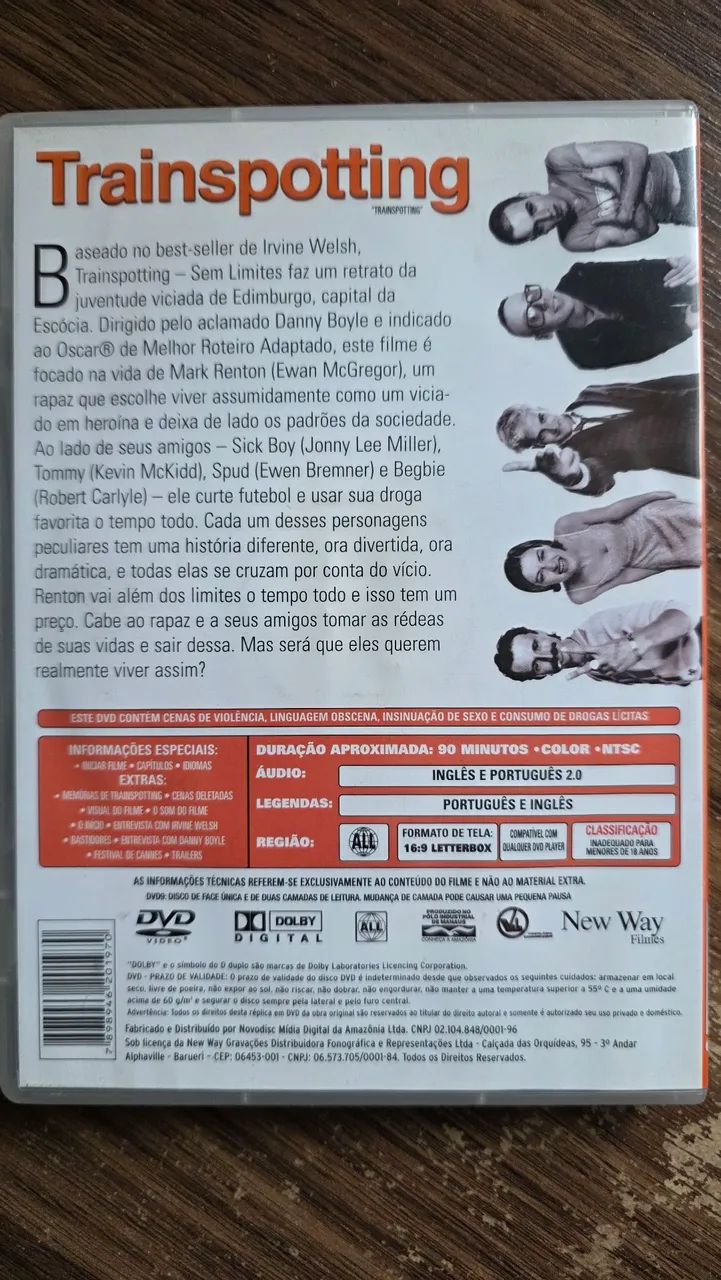 DVD Trainspotting - Sem Limites - Foto 2