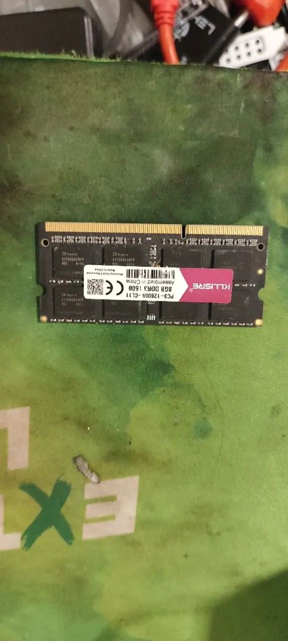 Memória ddr3 8gb notebook