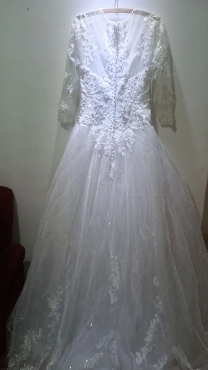 Vestido de noiva bordado a mão  - Foto 4