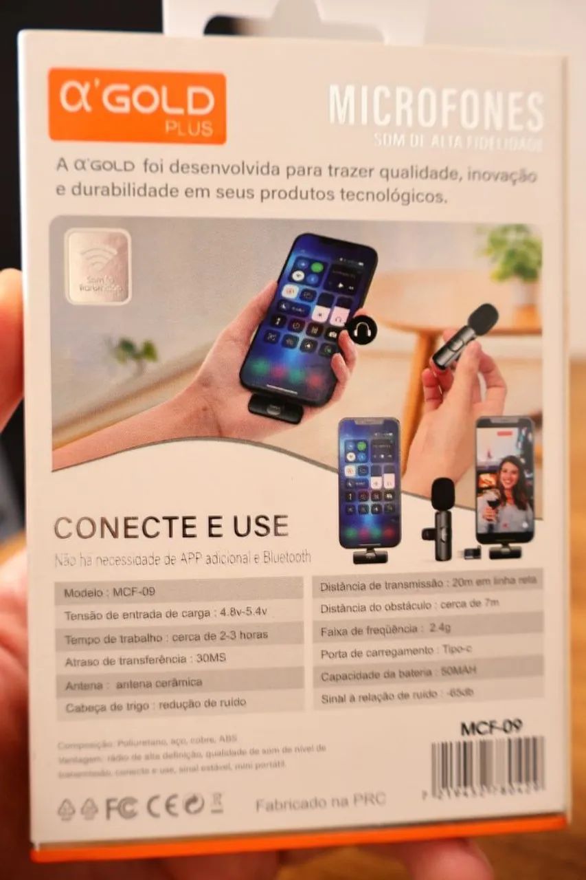 Microfones GOLD PLUS - Foto 2
