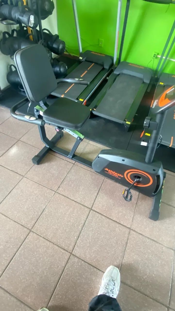 Bicicleta horizontal athletic