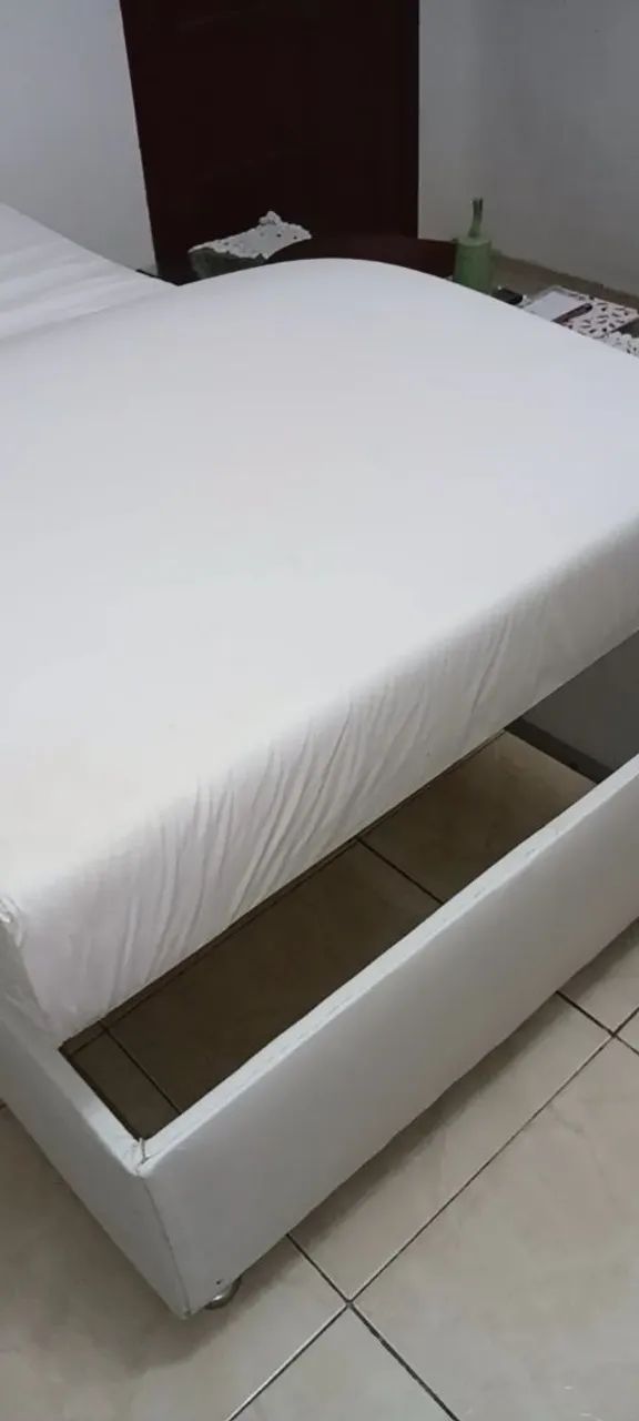 Cama solteiro motorizada com cabeceira  - Foto 2