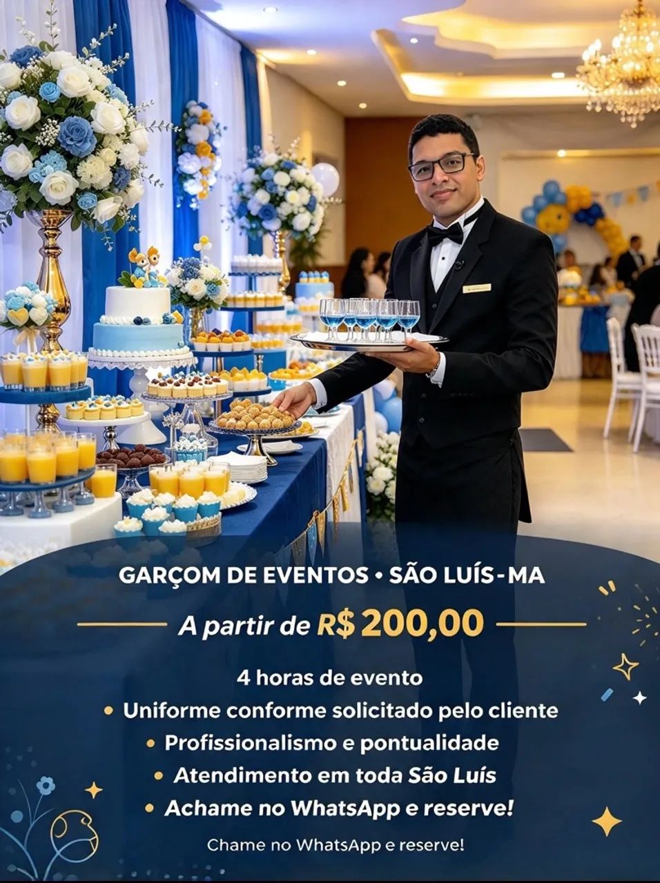 Garçom profissional para seu evento - Foto 2
