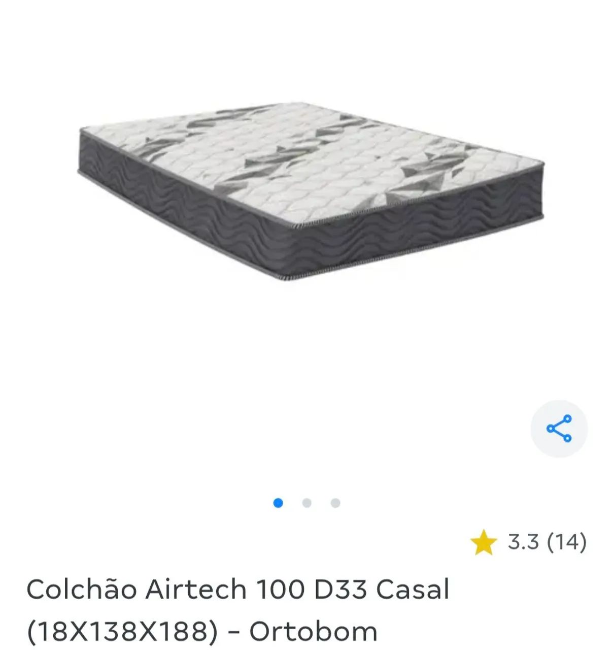Colchão Casal Orobom Airtech D33