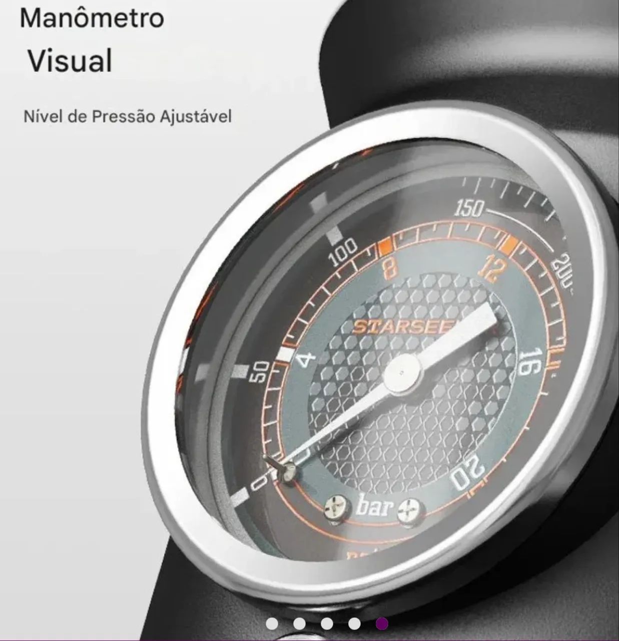 Cafeteira de espresso portátil Starseeker Super 58