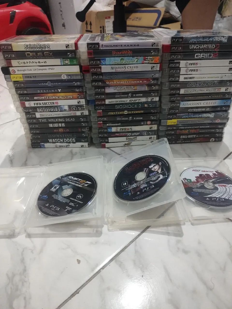 Lote de 54 jogos de PS3 - Foto 2
