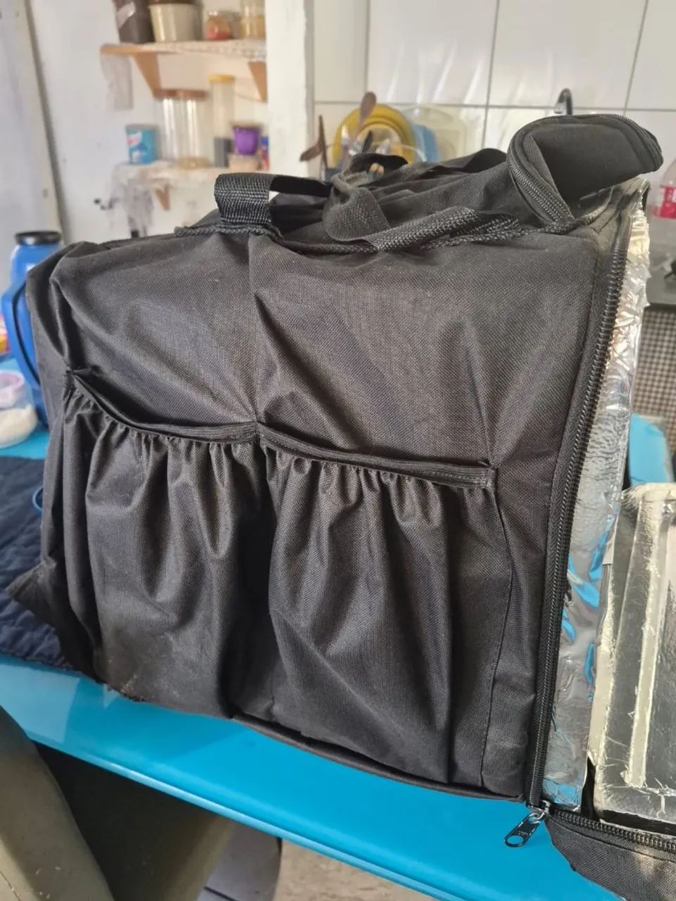 Mochila Bag Motoboy 45L Laminada