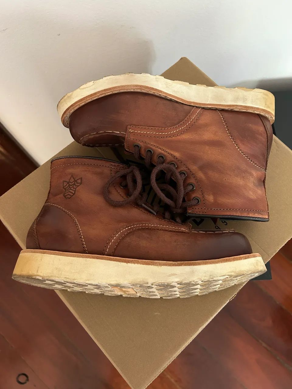 Bota Moc Toe Couro 36 - Foto 3