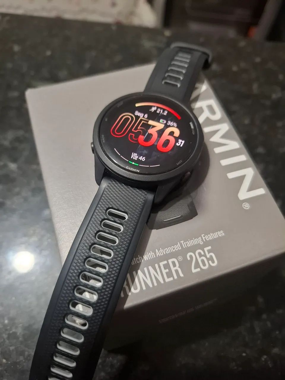 Garmin relógio forerunner 265 music 46mm
