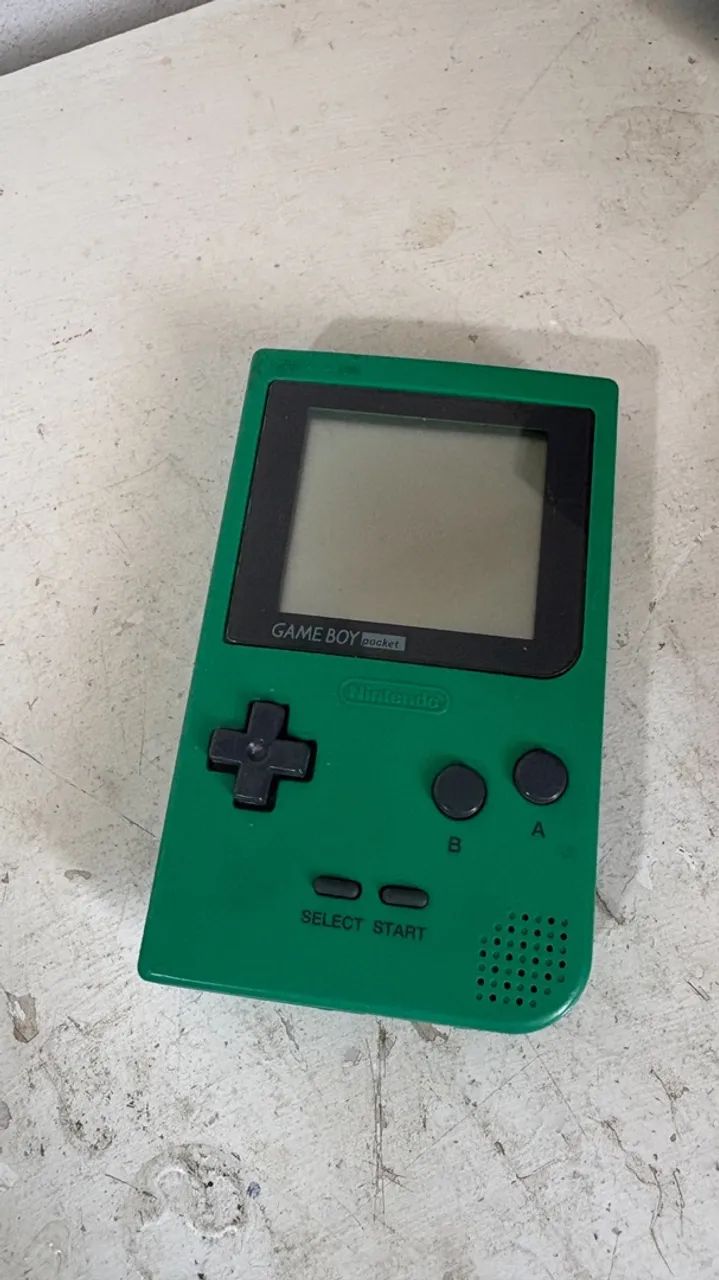 Console game boy pocket nintendo com defeito
