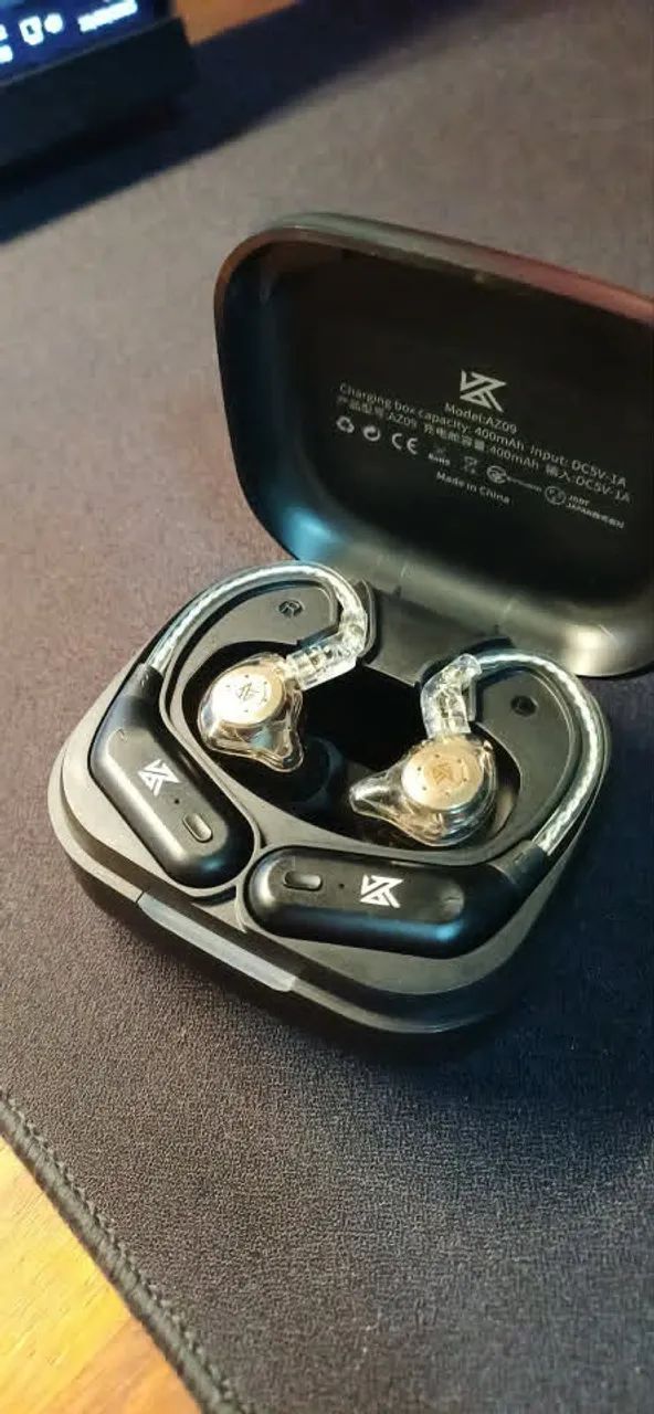 Adaptador Bluetooth + Fone Kz Edx Pro - Foto 3