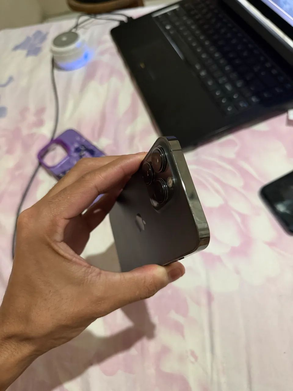 Iphone 13 pro 128gb extra novo todo original - Foto 5