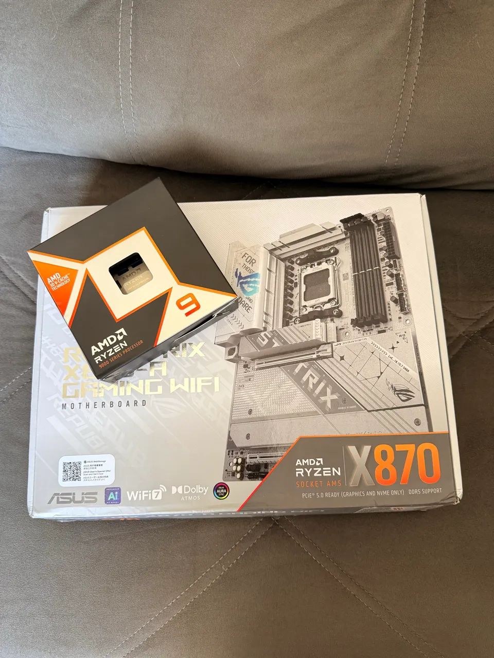 KIT UPGRADE RYZEN 9 9950X3D + X870-A ROG STRIX 