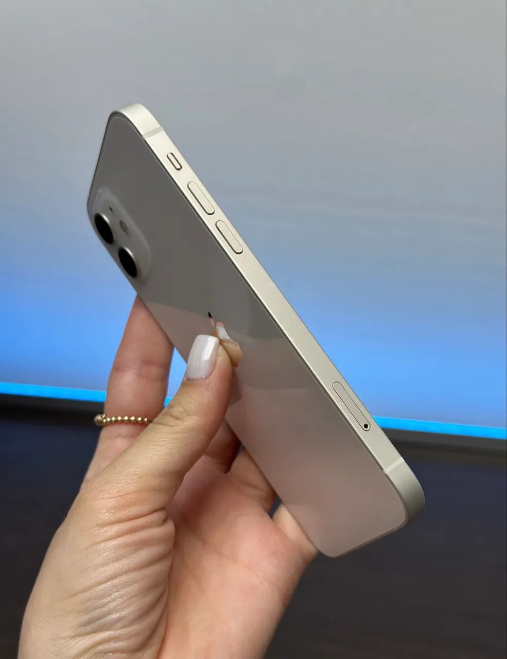 IPHONE 12 128GB BRANCO, CONSERVADO - Foto 2