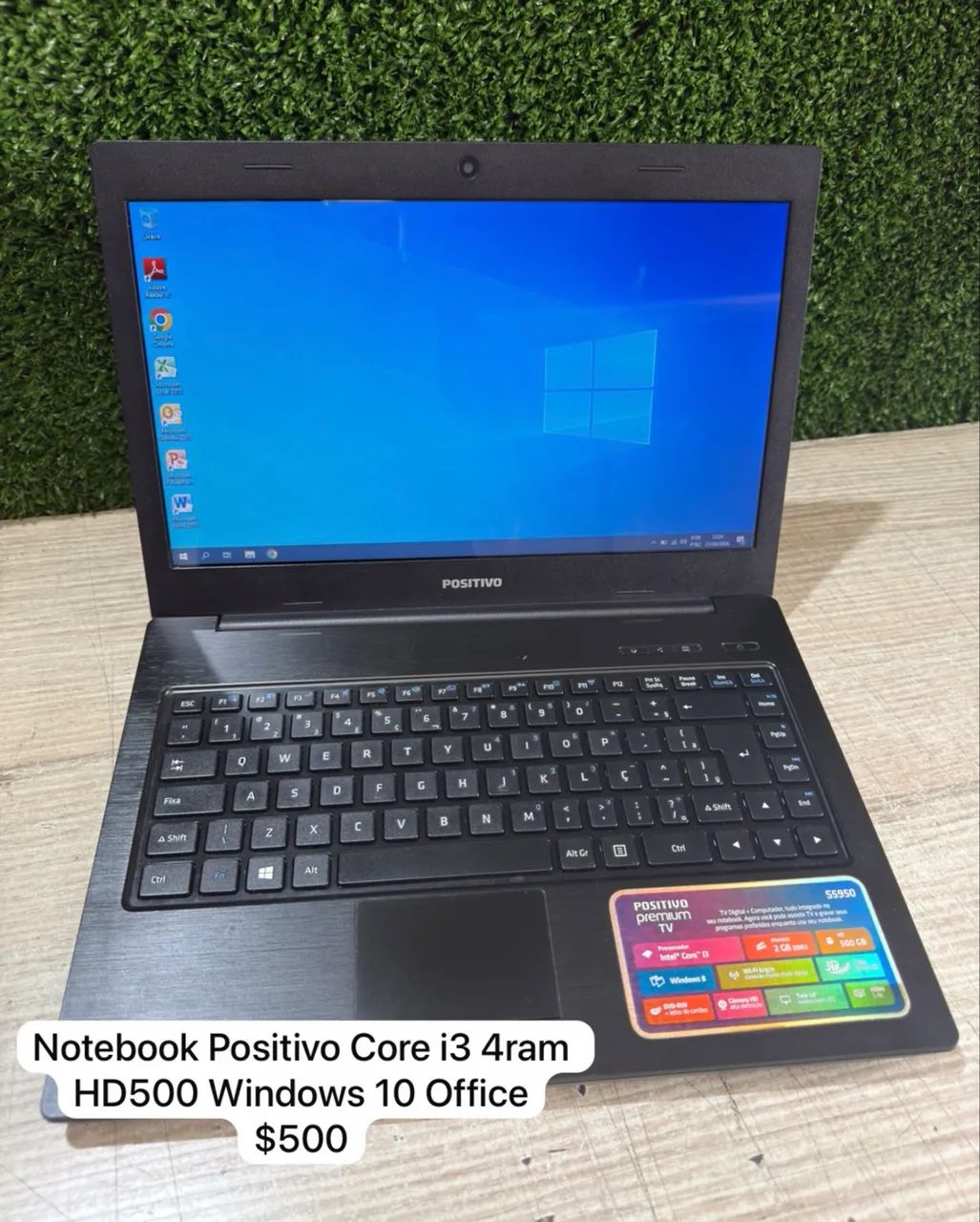 Notebook Positivo Core i3 4ram HD500 Windows 10 Office Antivírus - Foto 4