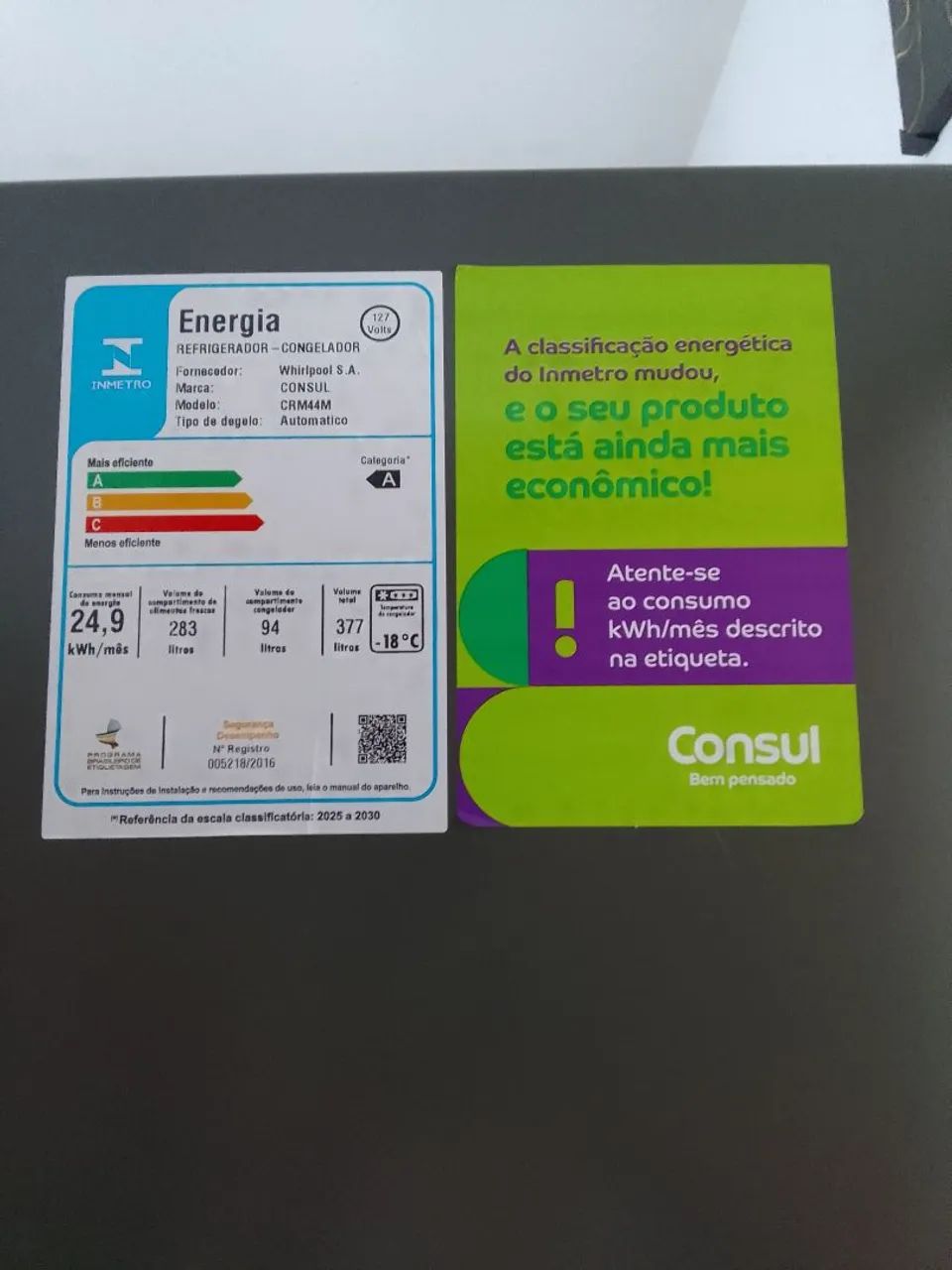 Geladeira Consul Inverter  - Foto 5