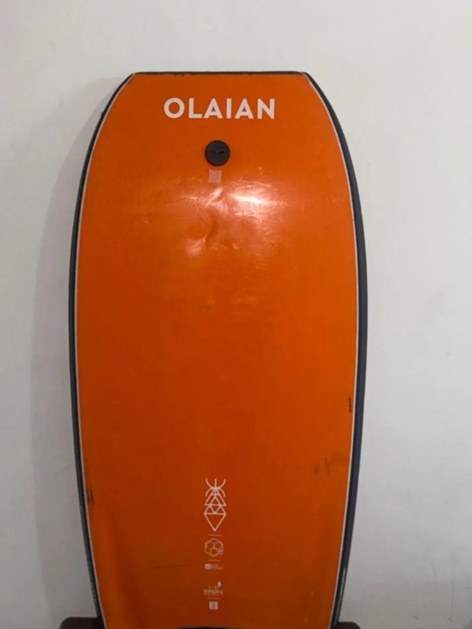 Prancha bodyboard + pé de pato - Foto 2