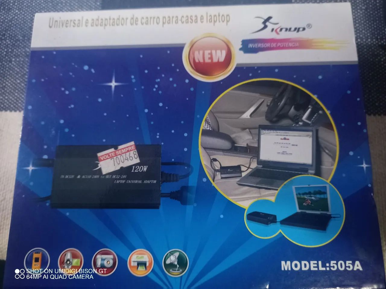 Universal adaptador, carregador 