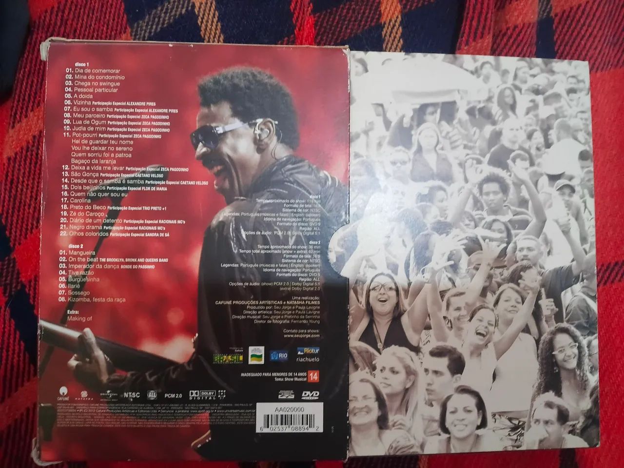 DVD Rita Lee e Seu Jorge - Foto 4