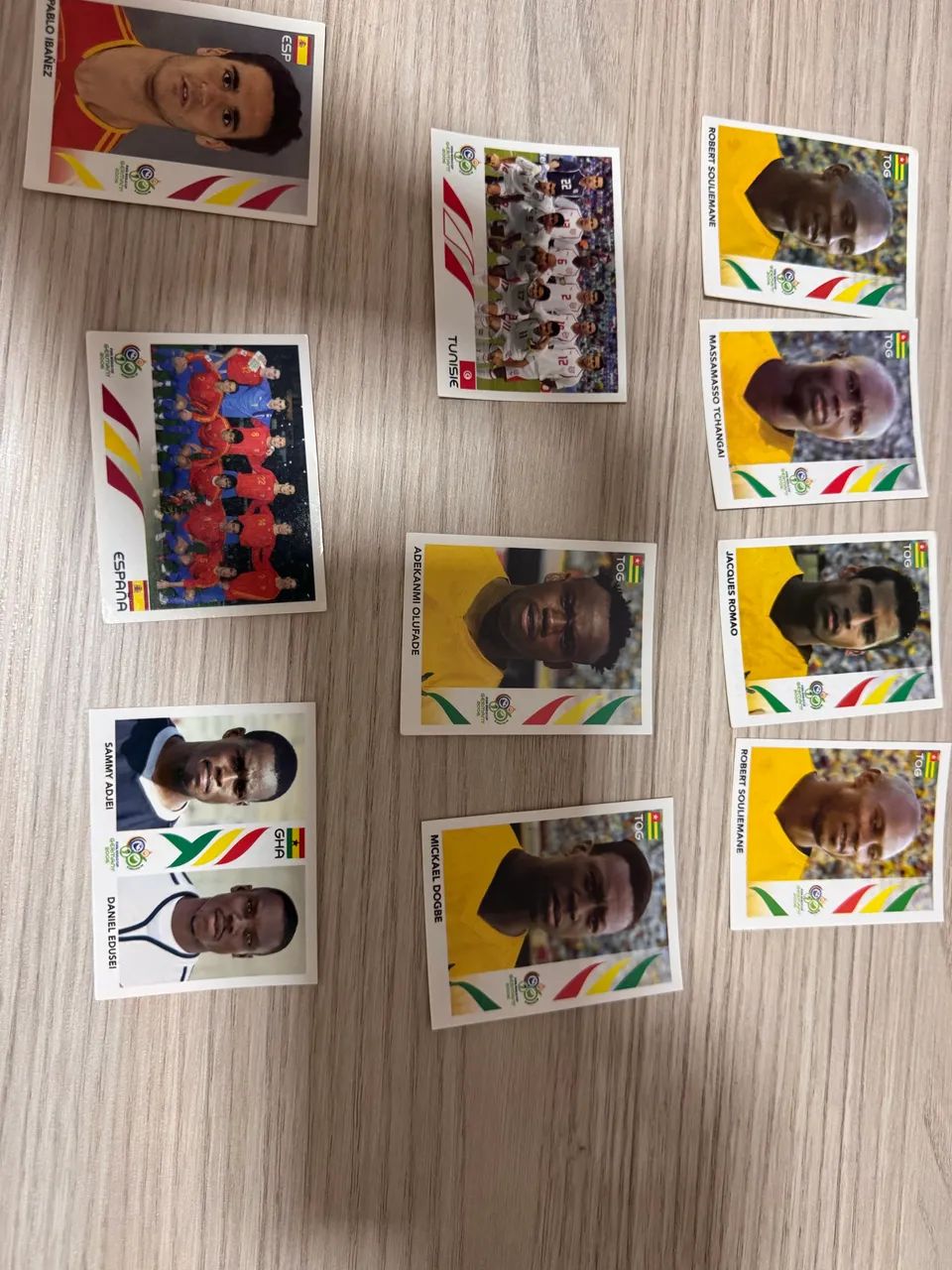 Figurinhas copa 2006 novas