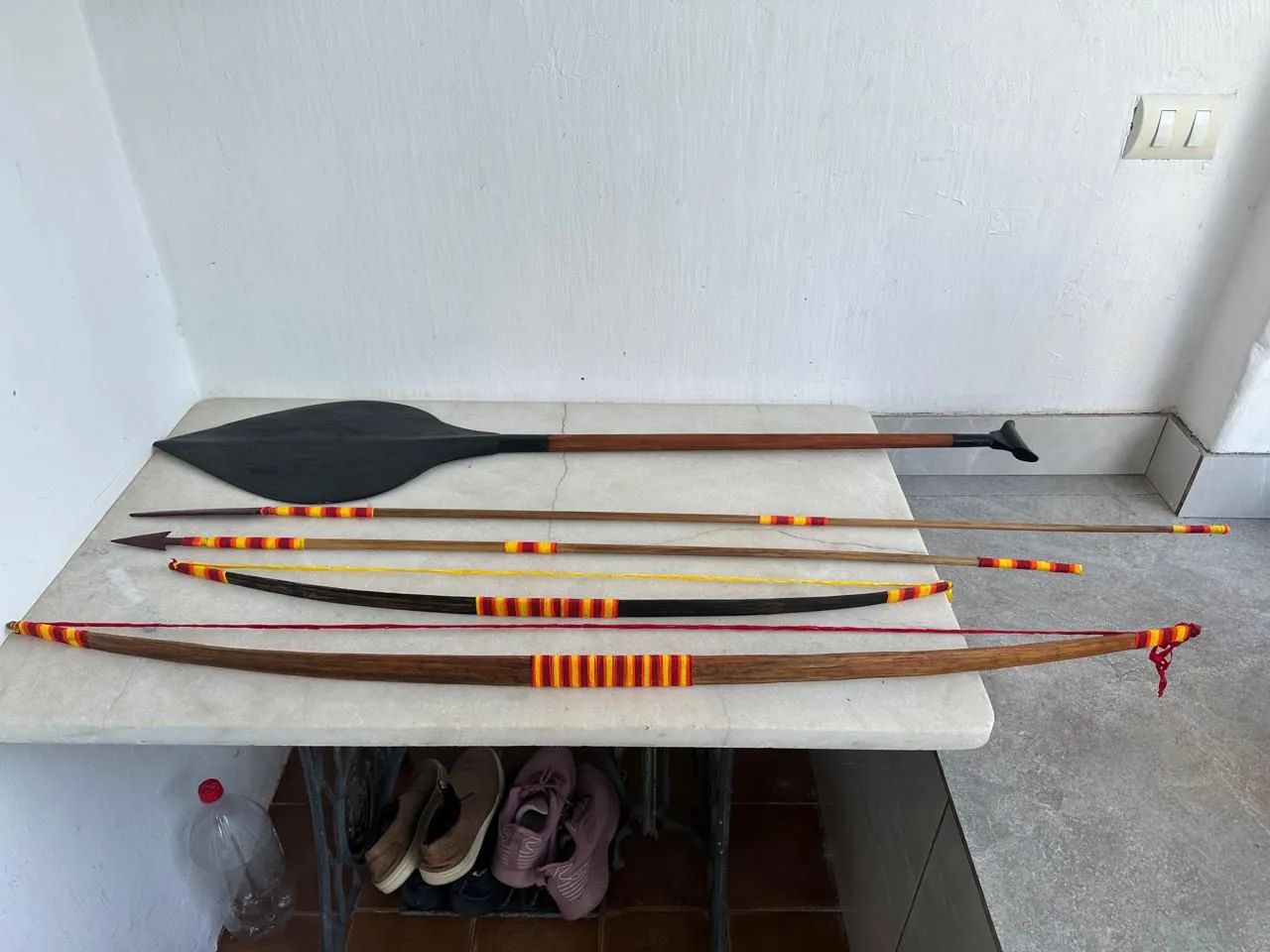 Arco e flecha mais um remo - Foto 4