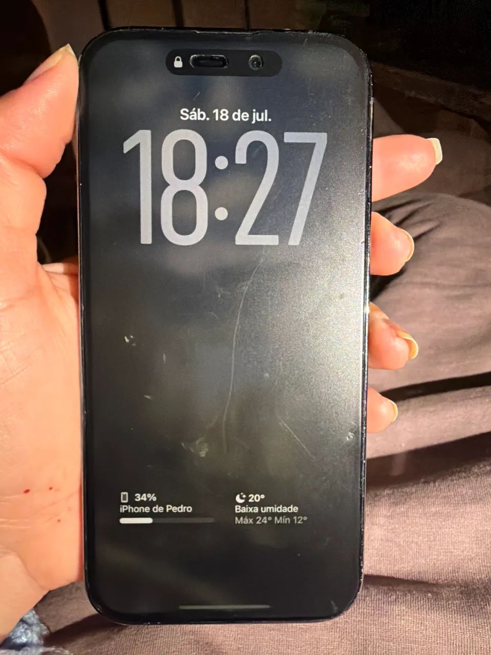 iPhone 14 Pro roxo - Foto 5