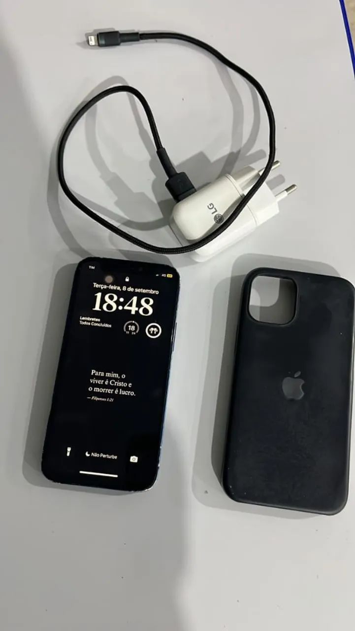 Vendo ou troco iPhone 12 mini  - Foto 5