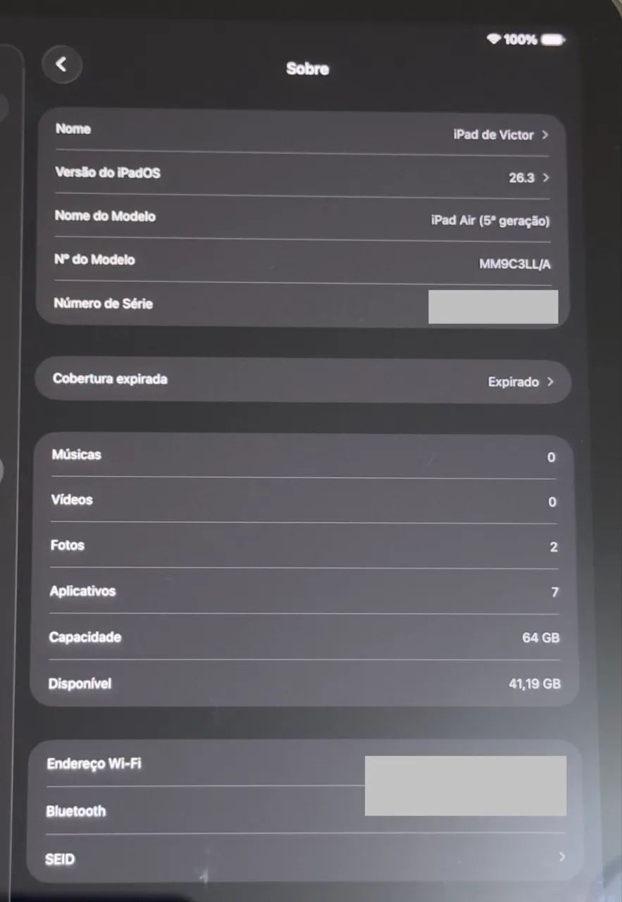 iPad Air 5ª Geração M1 64GB Wi-Fi - Excelente Estado - Foto 6