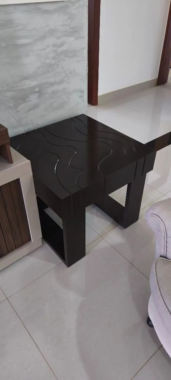 Mesa de centro e mesinha lateral - Foto 3