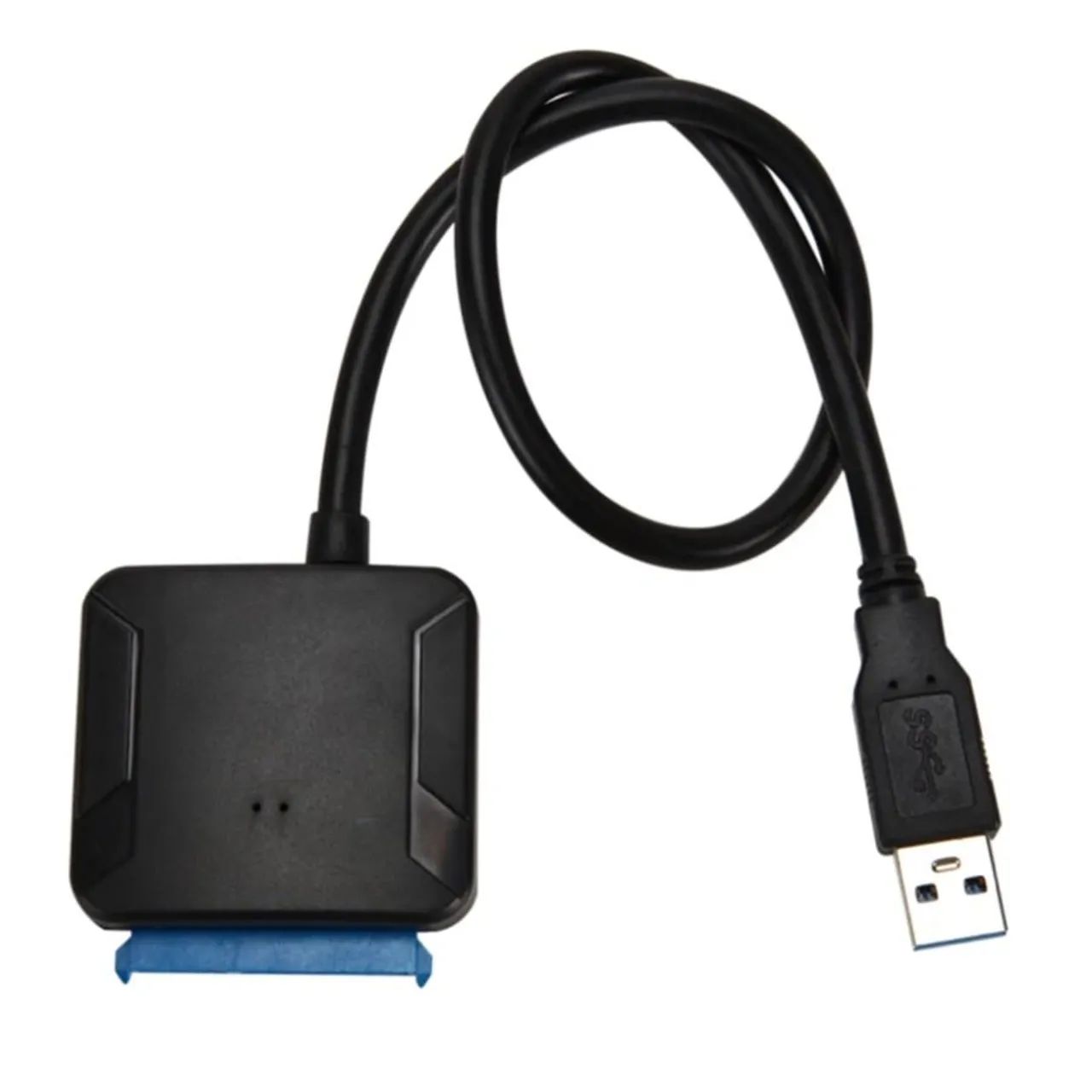 Cabo adaptador USB 3.0 para disco rígido HDD SSD 2,5 e 3,5"  - Foto 4