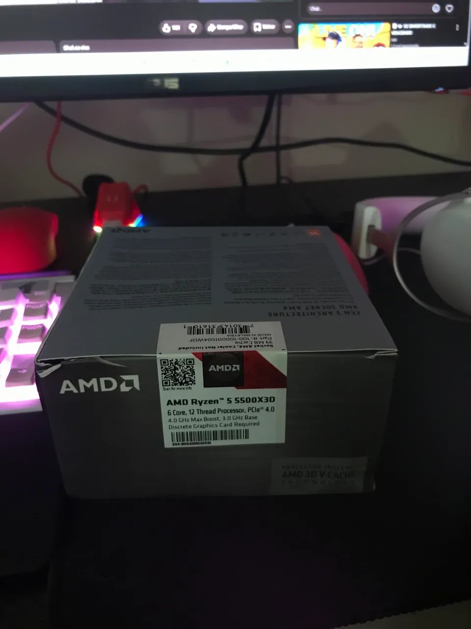 Ryzen 5500x3d