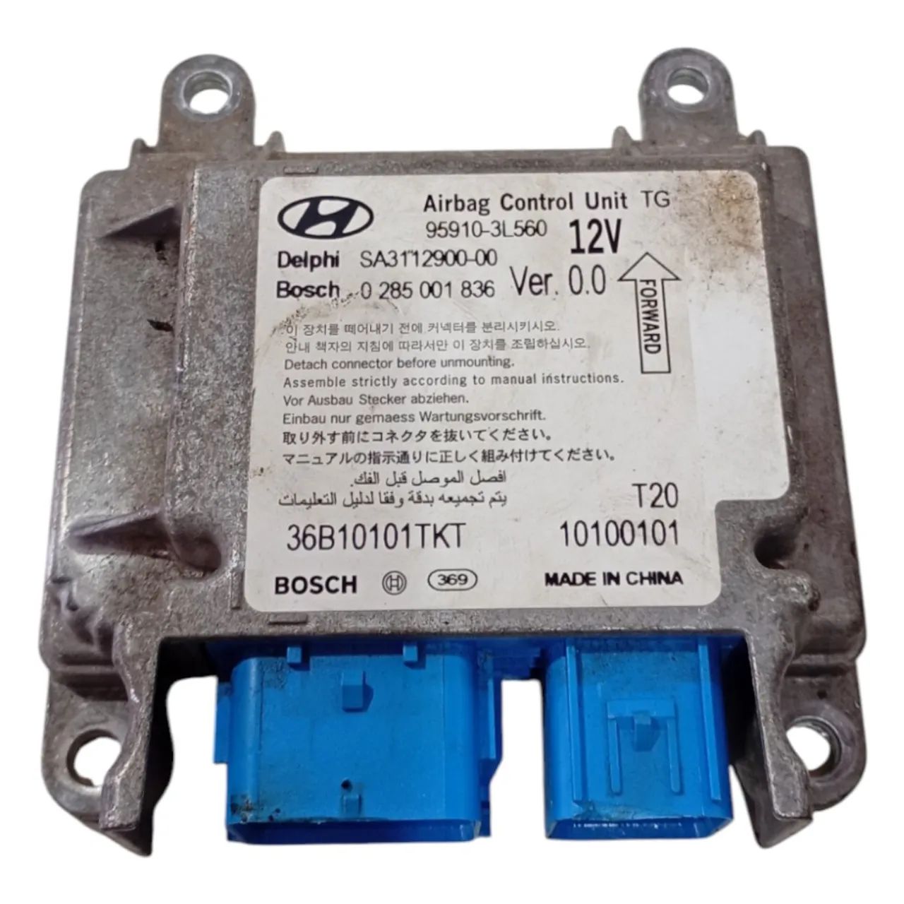 Módulo Airbag Hyundai Azera 3.3 24v 2007 A 2012