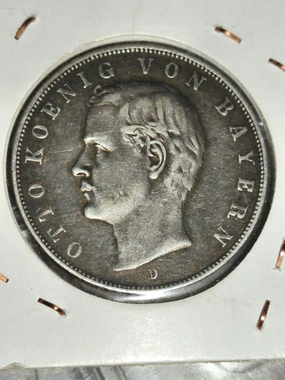 Moeda prata 900 Baviera 1910