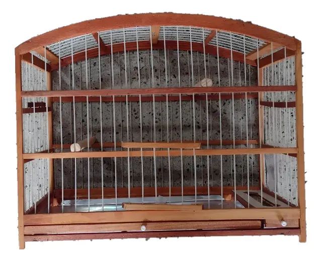 Gaiola para aves - pouco usada - Foto 3
