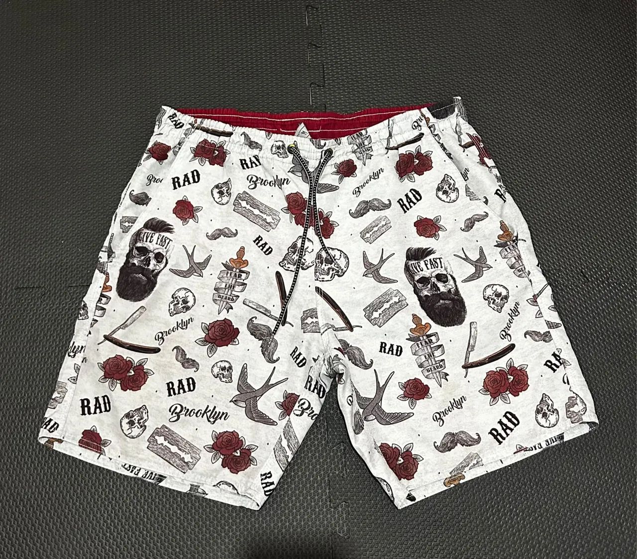 short masculino ripping estampado m
