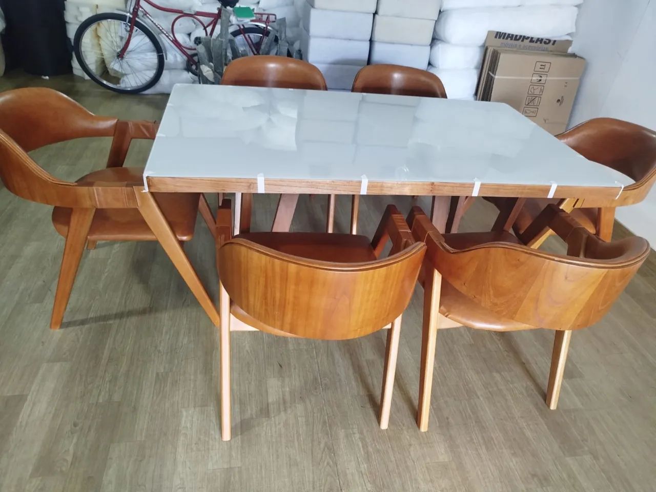 Mesa de Jantar com 6 cadeiras  - Foto 4