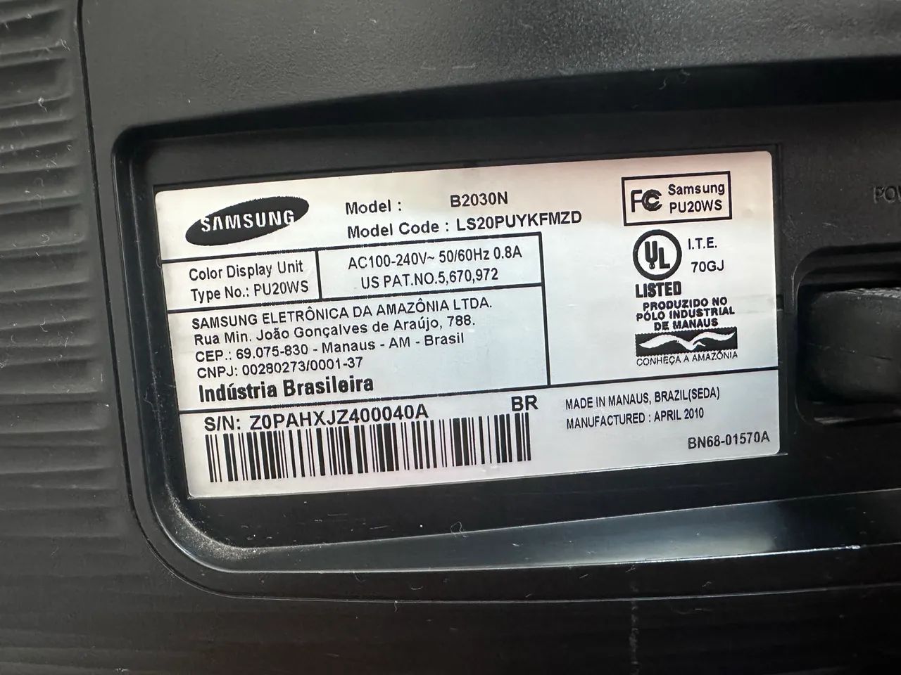 Monitor Samsung 20 - Foto 4