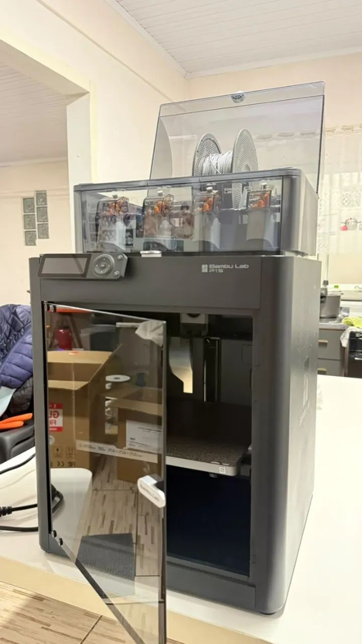 IMPRESSORA 3D BAMBU LAB P1S COMBO AMS